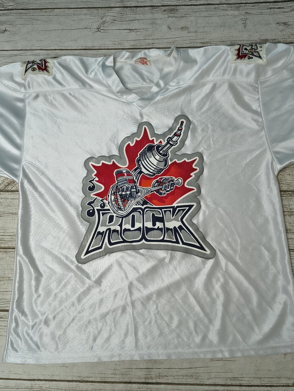 Projoy Toronto Rock Lacrosse Jersey Made In Canada Size Large
